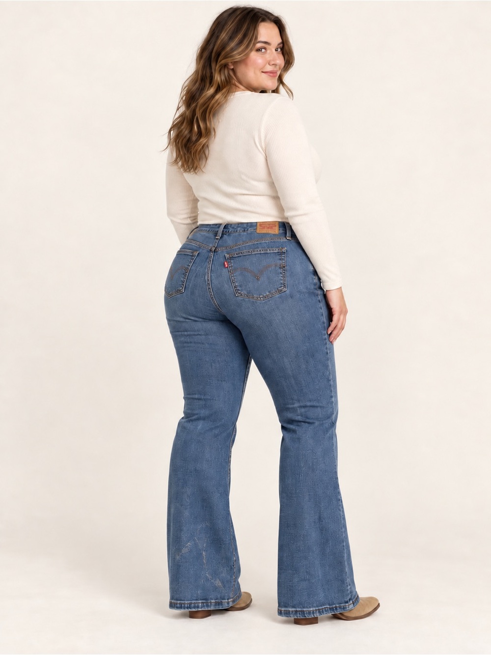 Levi Strauss Classic Bootcut Jeans Women’s 18W Medium Wash